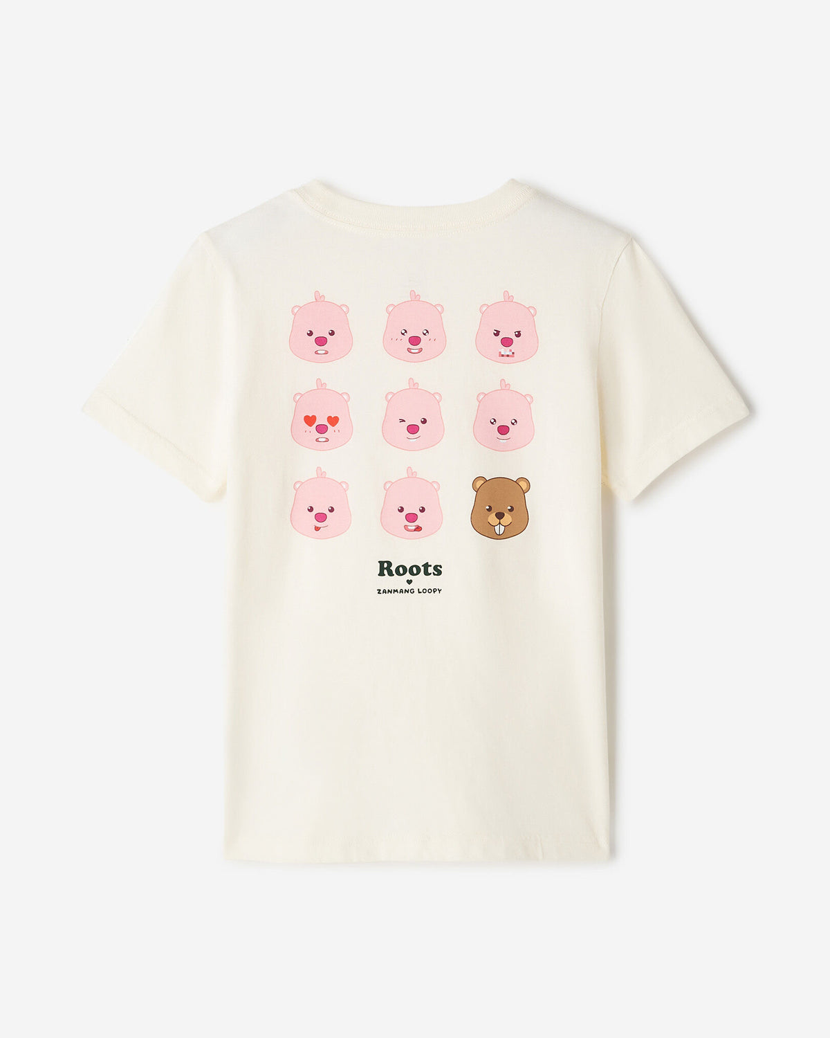 Kids  X Zanmang Loopy T-Shirt / EGRET