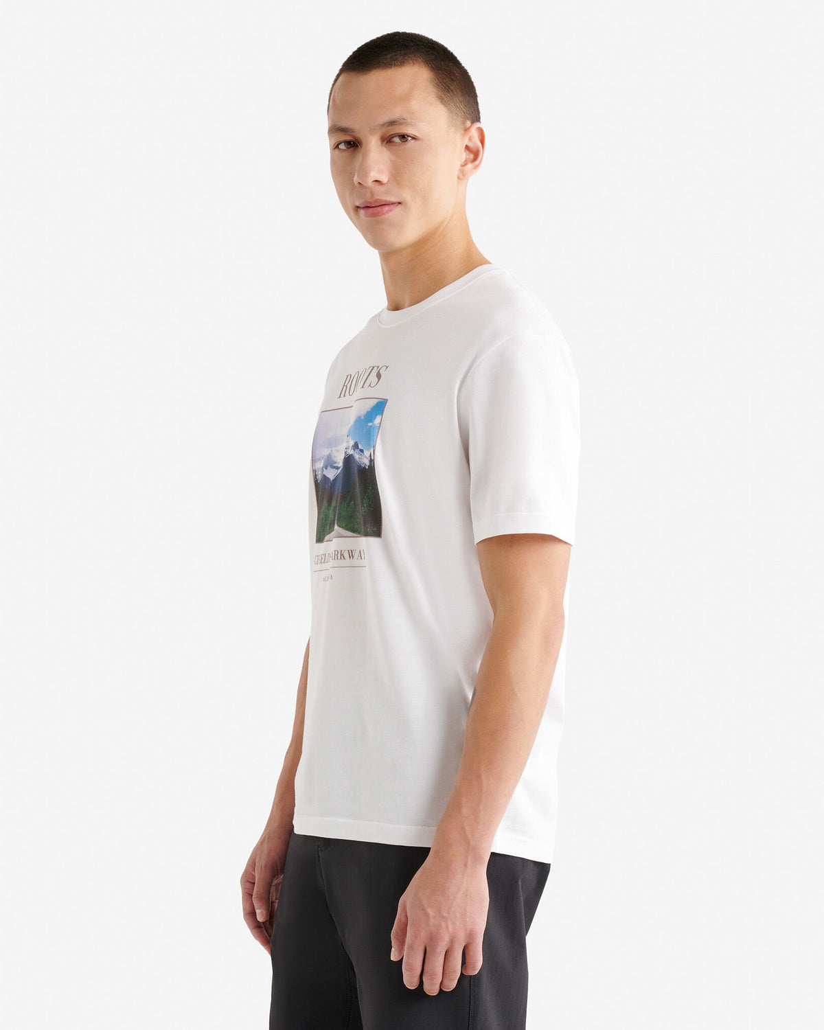 Mens Established In Nature T-Shirt / WHITE