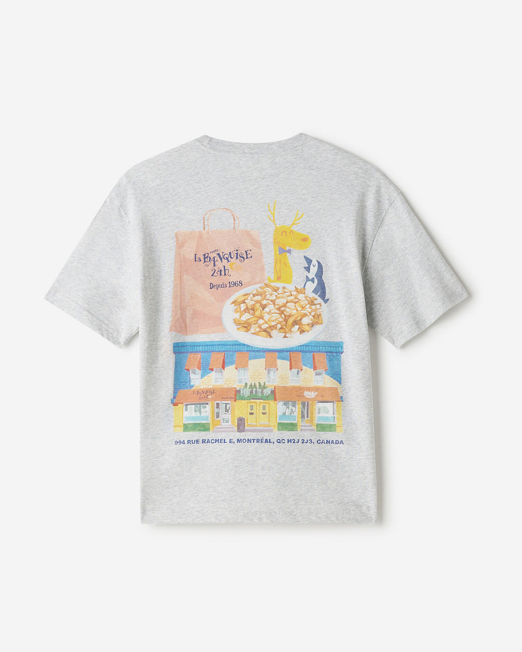 X La Banquise T-Shirt / ATHLETIC GREY MIX
