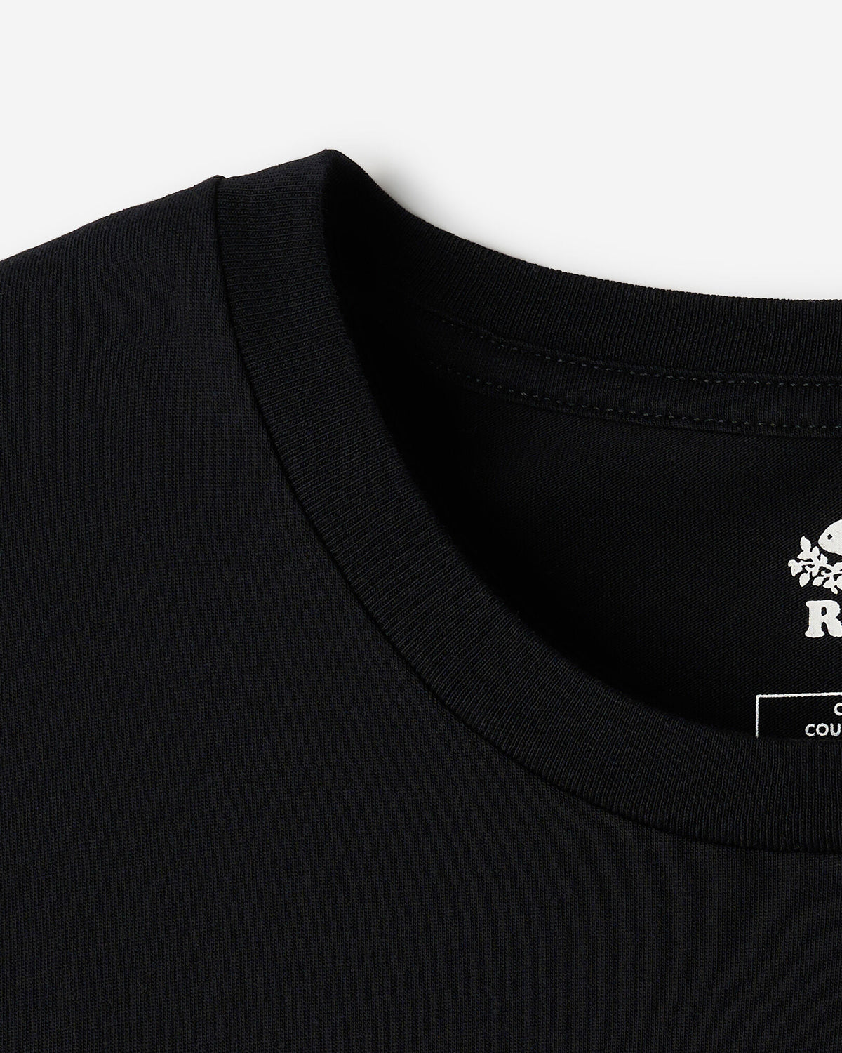 Mens Organic Cooper Beaver T-shirt / BLACK