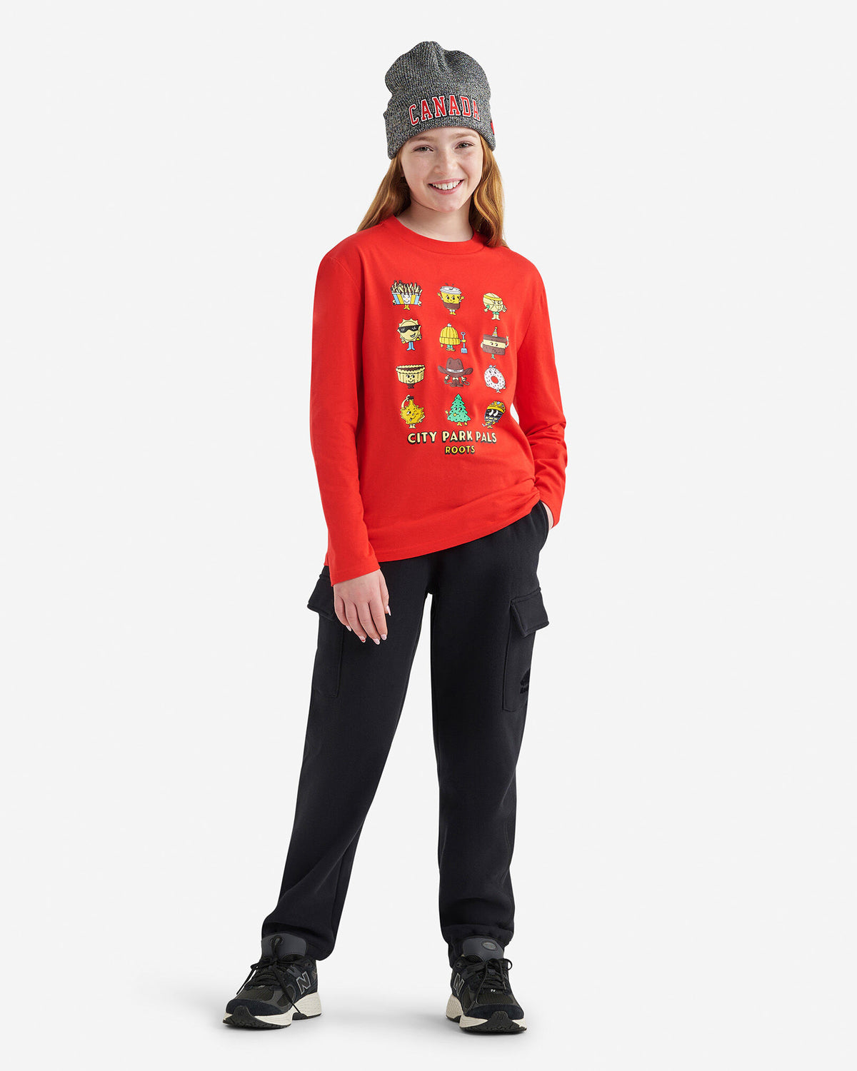 Kids Northern  T-Shirt / CHERRY BURST