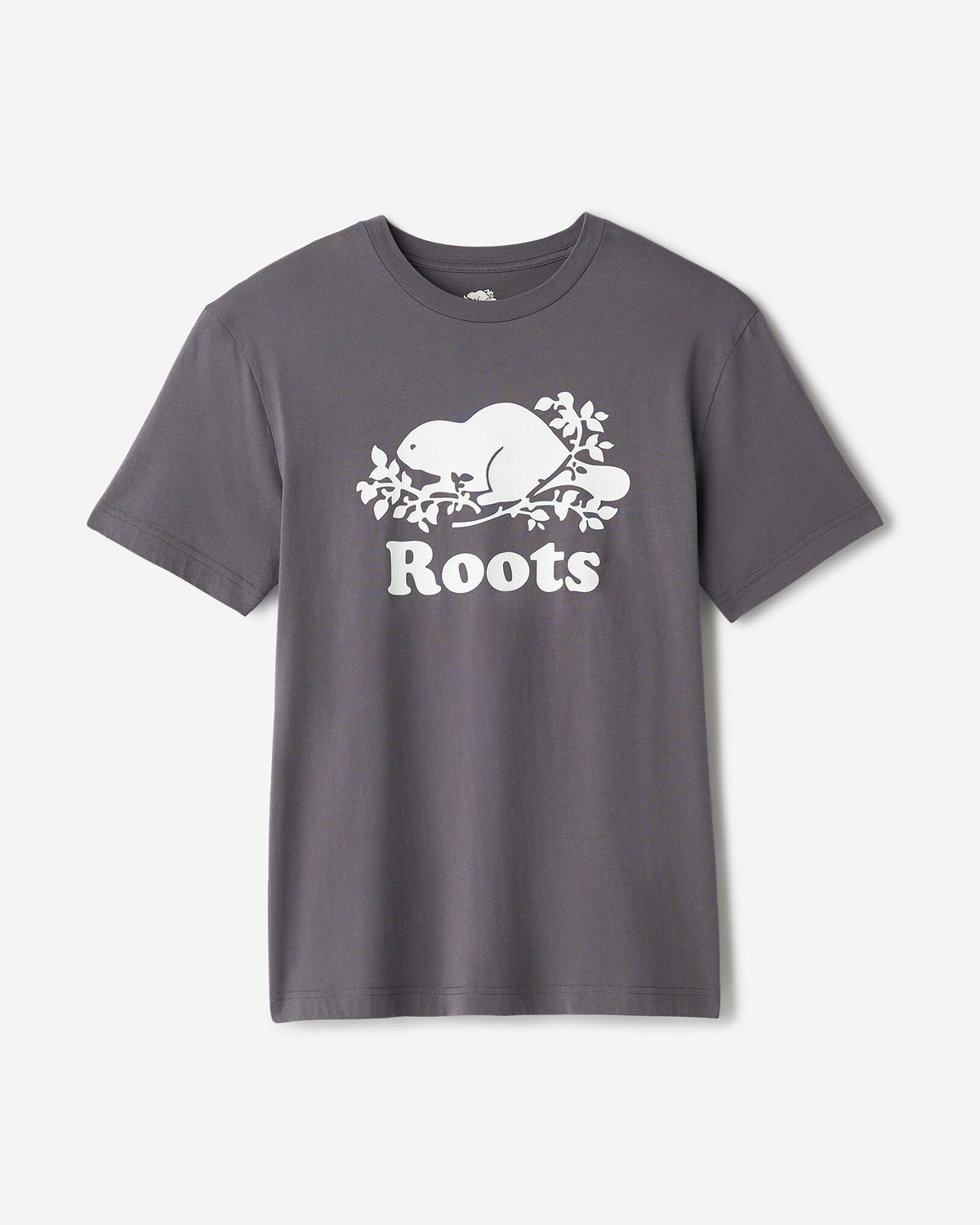 Mens Organic Cooper Beaver T-Shirt / CLIFFSTONE GREY