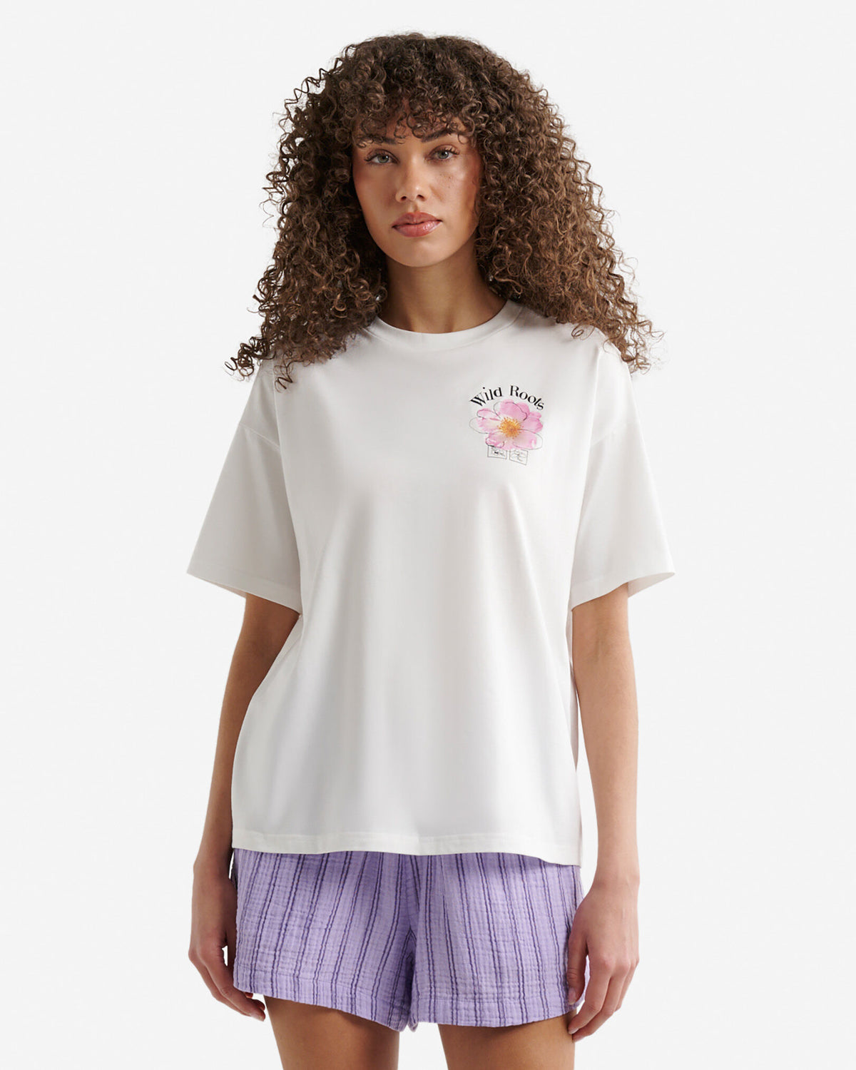 Womens Wild  T-Shirt / EGRET