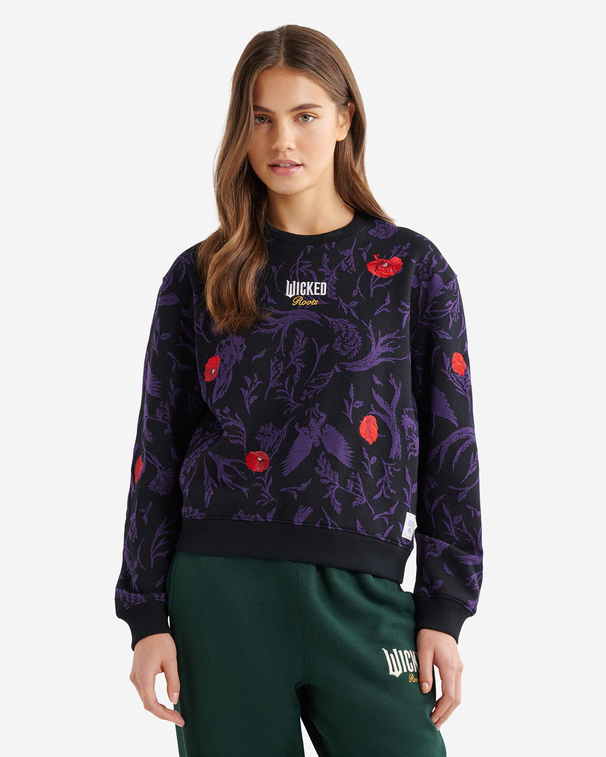 X Wicked Floral Print Crew / MULTI