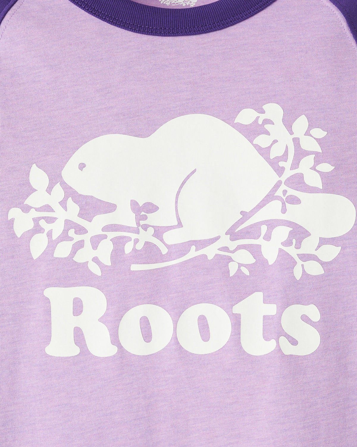 Kids Cooper Baseball Long Sleeve T-Shirt / VIOLET SKY