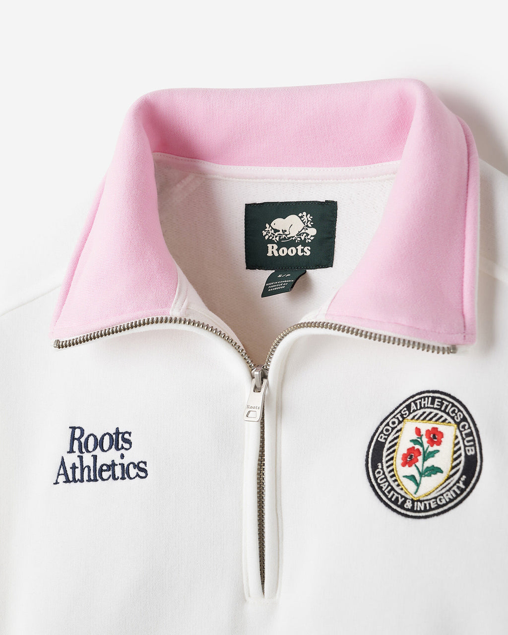 Summer League Quarter Zip / WHITE