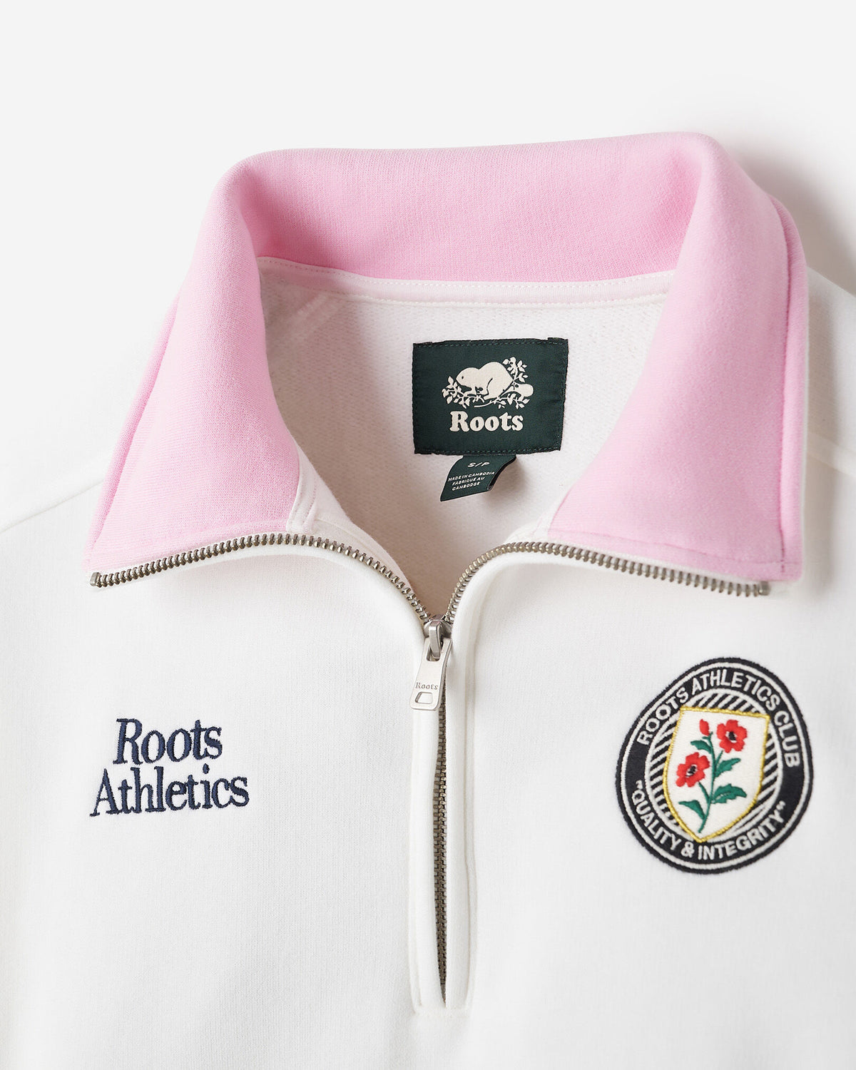 Summer League Quarter Zip / WHITE