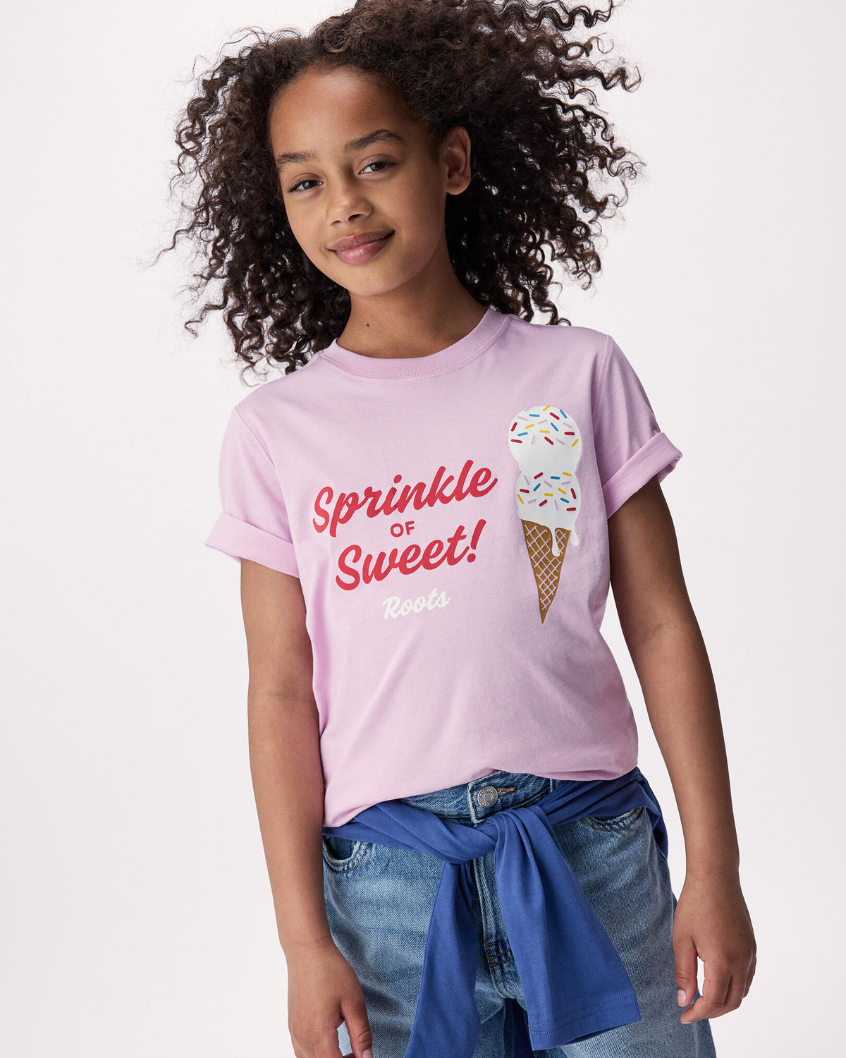 Kids Pops & Scoops T-Shirt / PINK LAVENDER