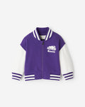 Baby Varsity Jacket / VIOLET SKY