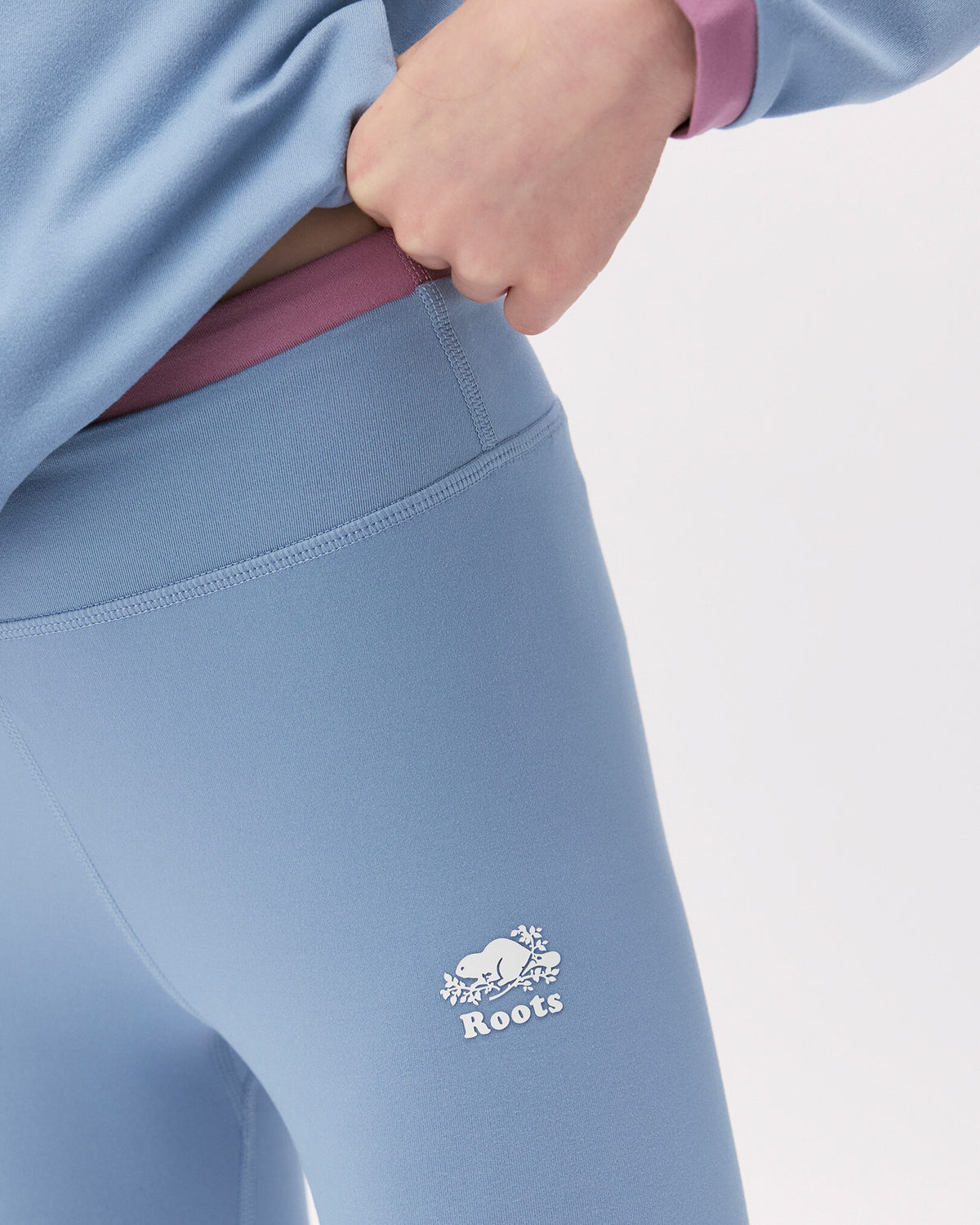 Girls Active Legging / RAINCLOUD BLUE