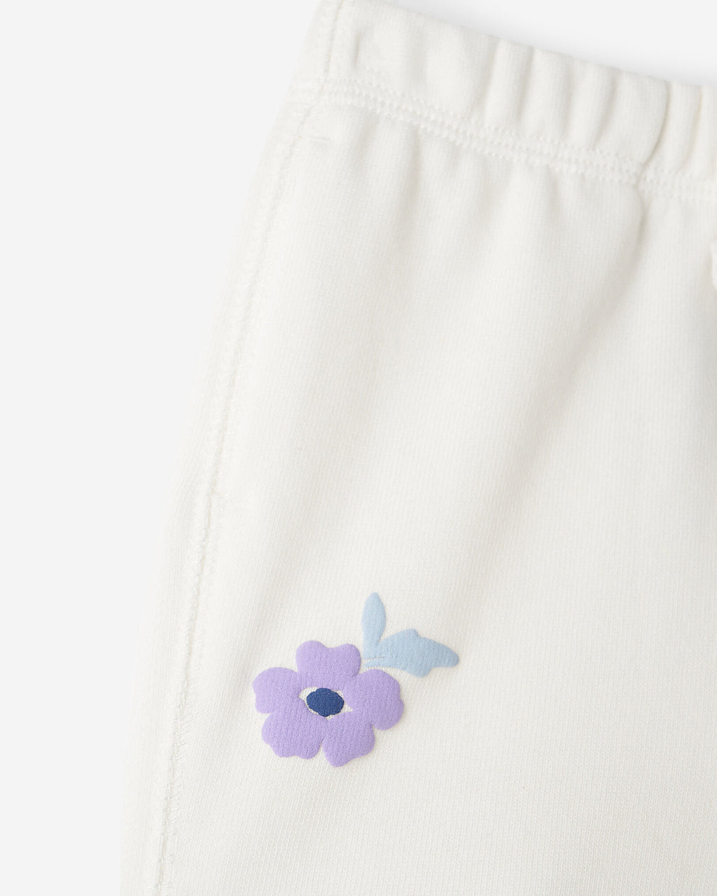 Baby Floral Short / EGRET