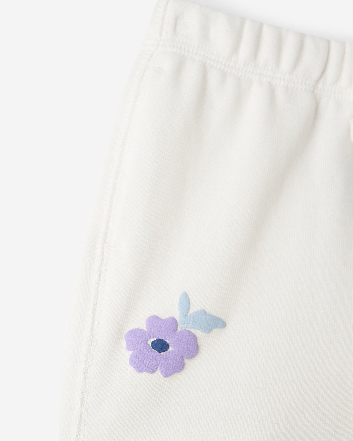 Baby Floral Short / EGRET