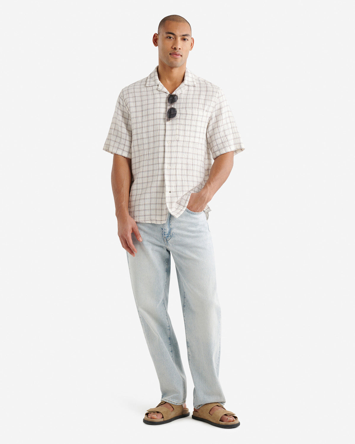 Isla Camp Shirt / EGRET