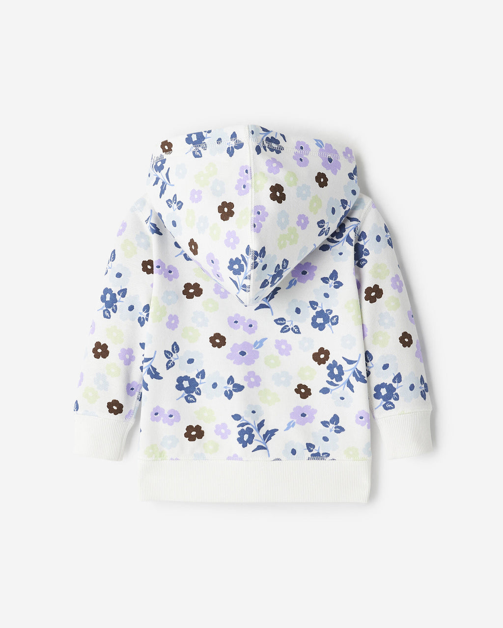 Baby Floral Full Zip Hoodie / MULTI