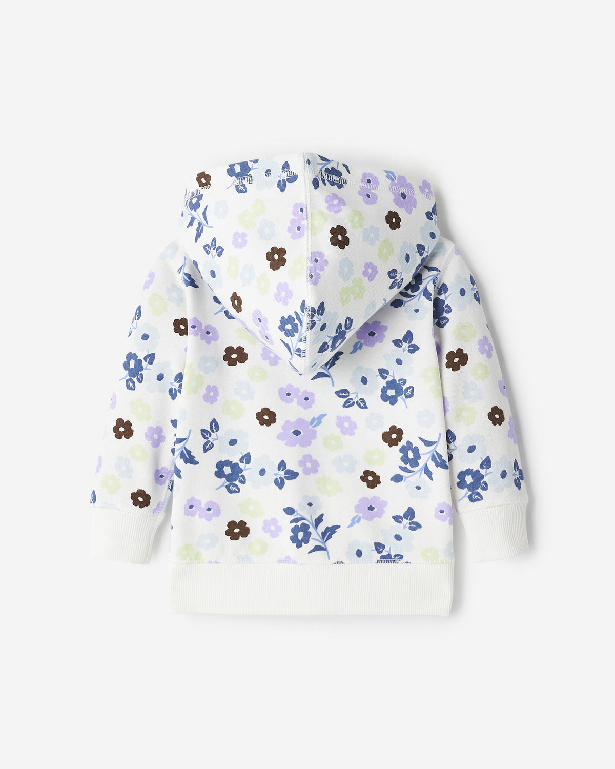 Baby Floral Full Zip Hoodie / MULTI