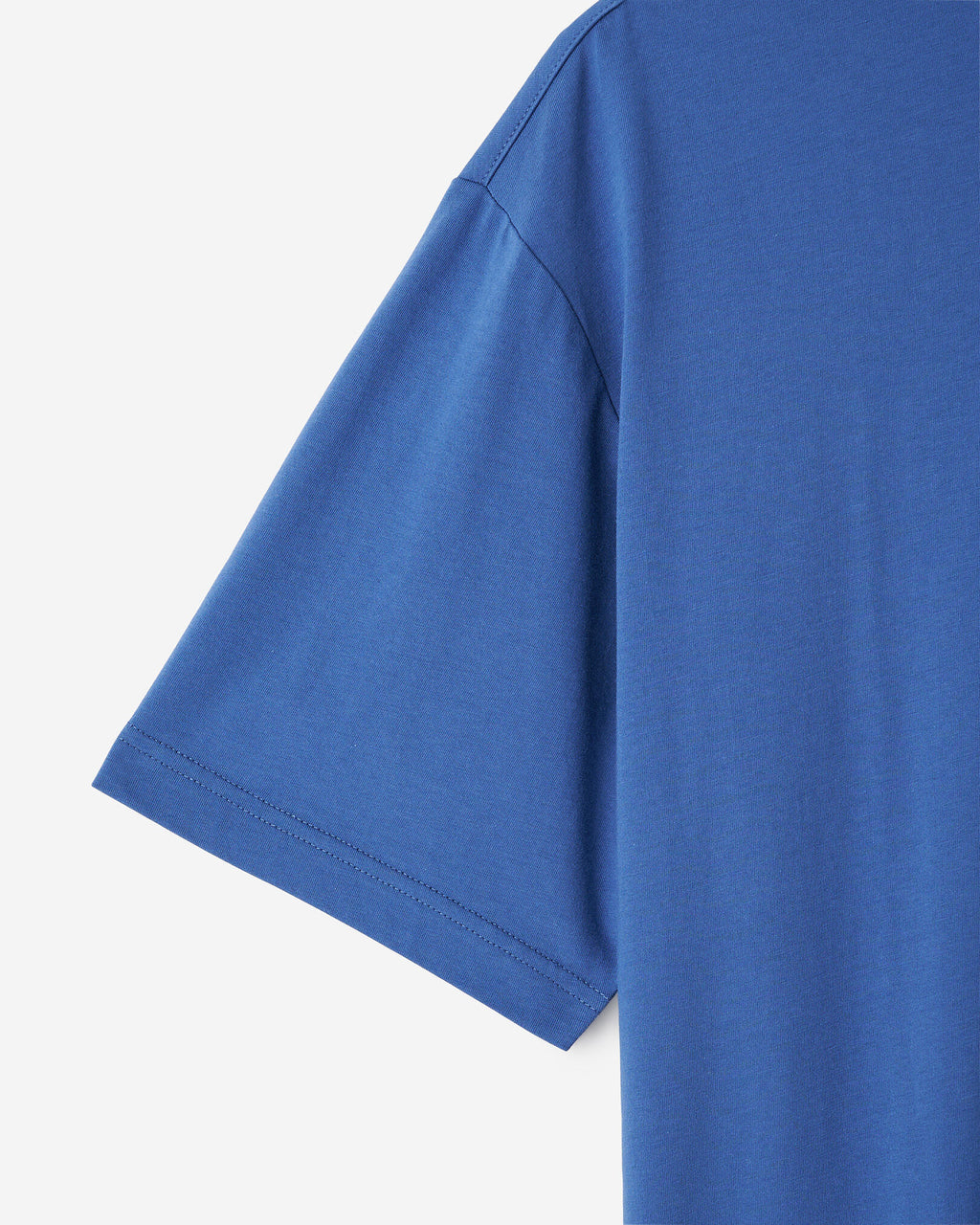 Mens Pocket Trail Relaxed T- Shirt / MONSOON BLUE
