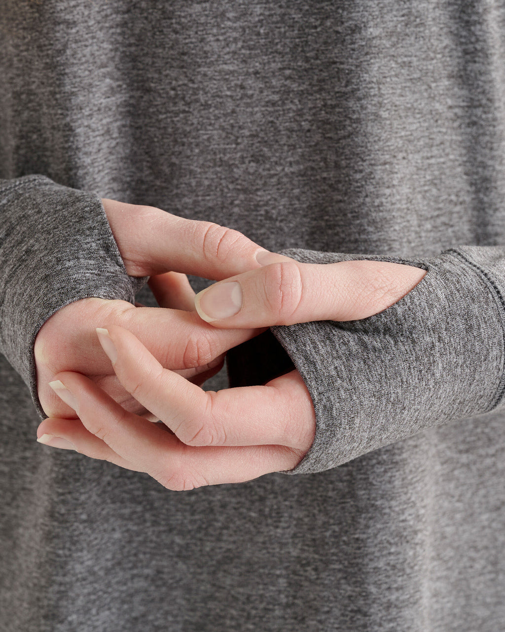 Renew Knit Long Sleeve Top 2.0 / SALT & PEPPER
