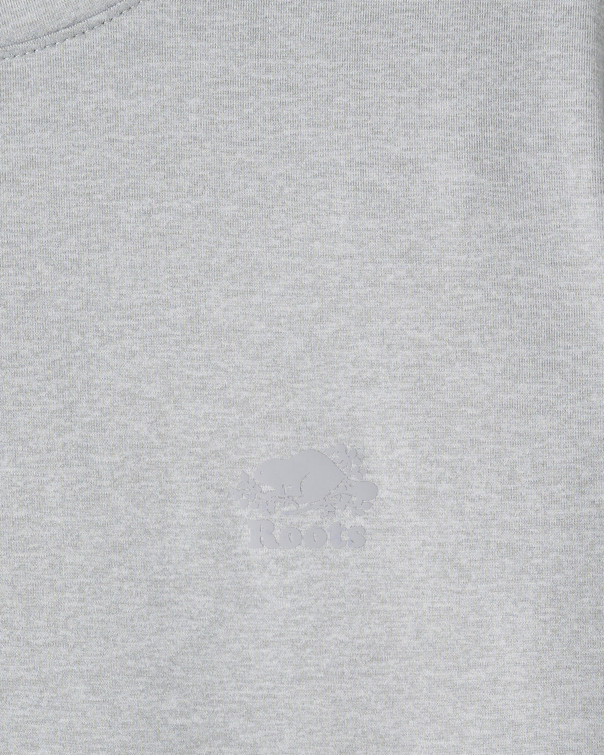 Renew Knit Classic Long Sleeve Top / HEATHER GREY