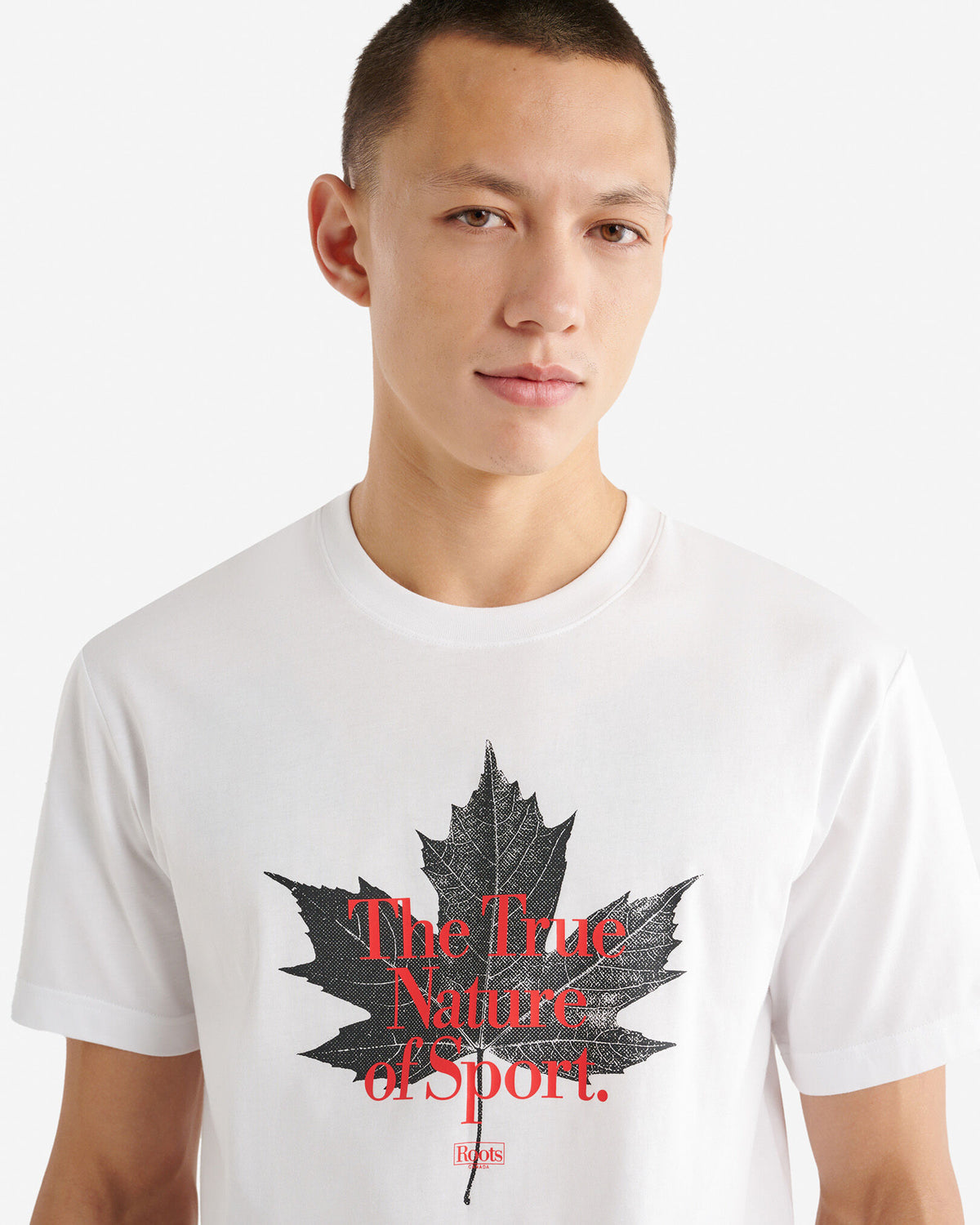 Mens True Nature Of Sport T-Shirt / WHITE