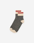Adult Classic Cabin Ankle Sock / SALT & PEPPER