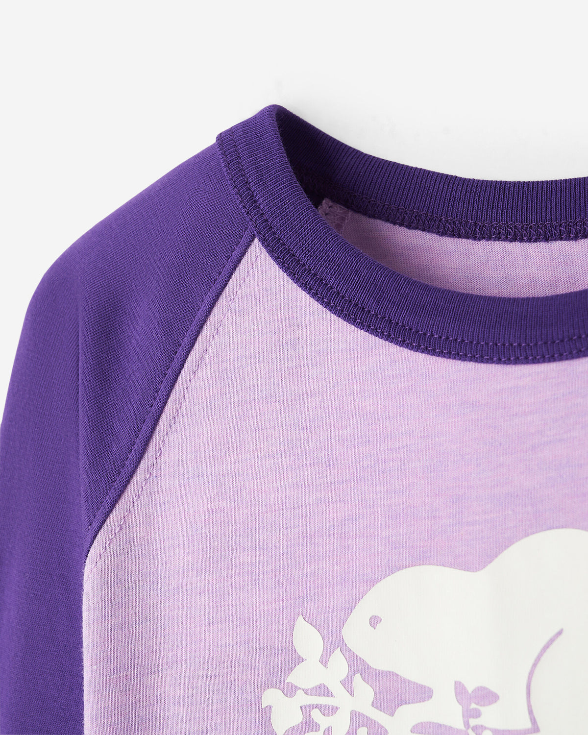 Baby Cooper Baseball Long Sleeve T-Shirt / VIOLET SKY