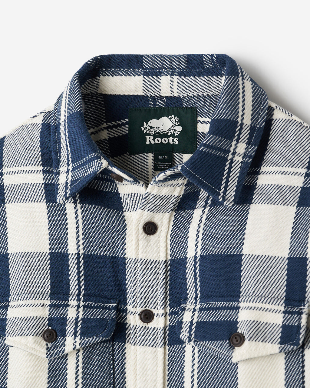 Cypress Twill Relaxed Shirt / EGRET