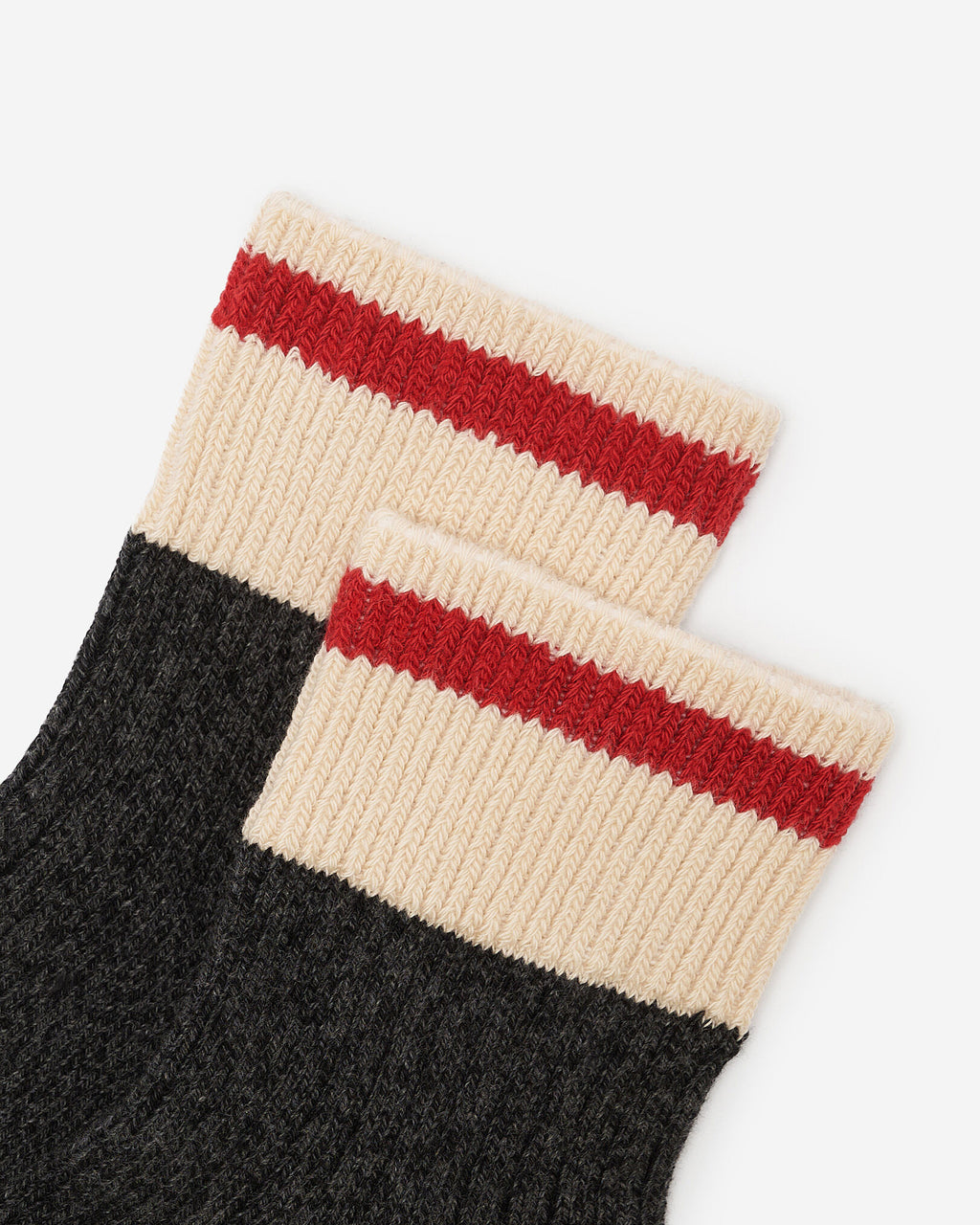 Adult Cotton Cabin Ankle Sock / BLACK MIX