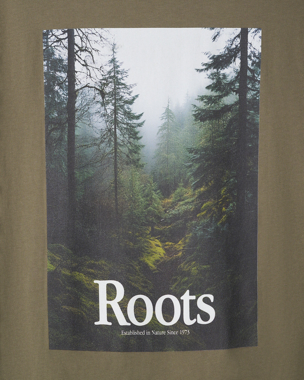 Mens Backtrail T-Shirt / SMOKEY OLIVE
