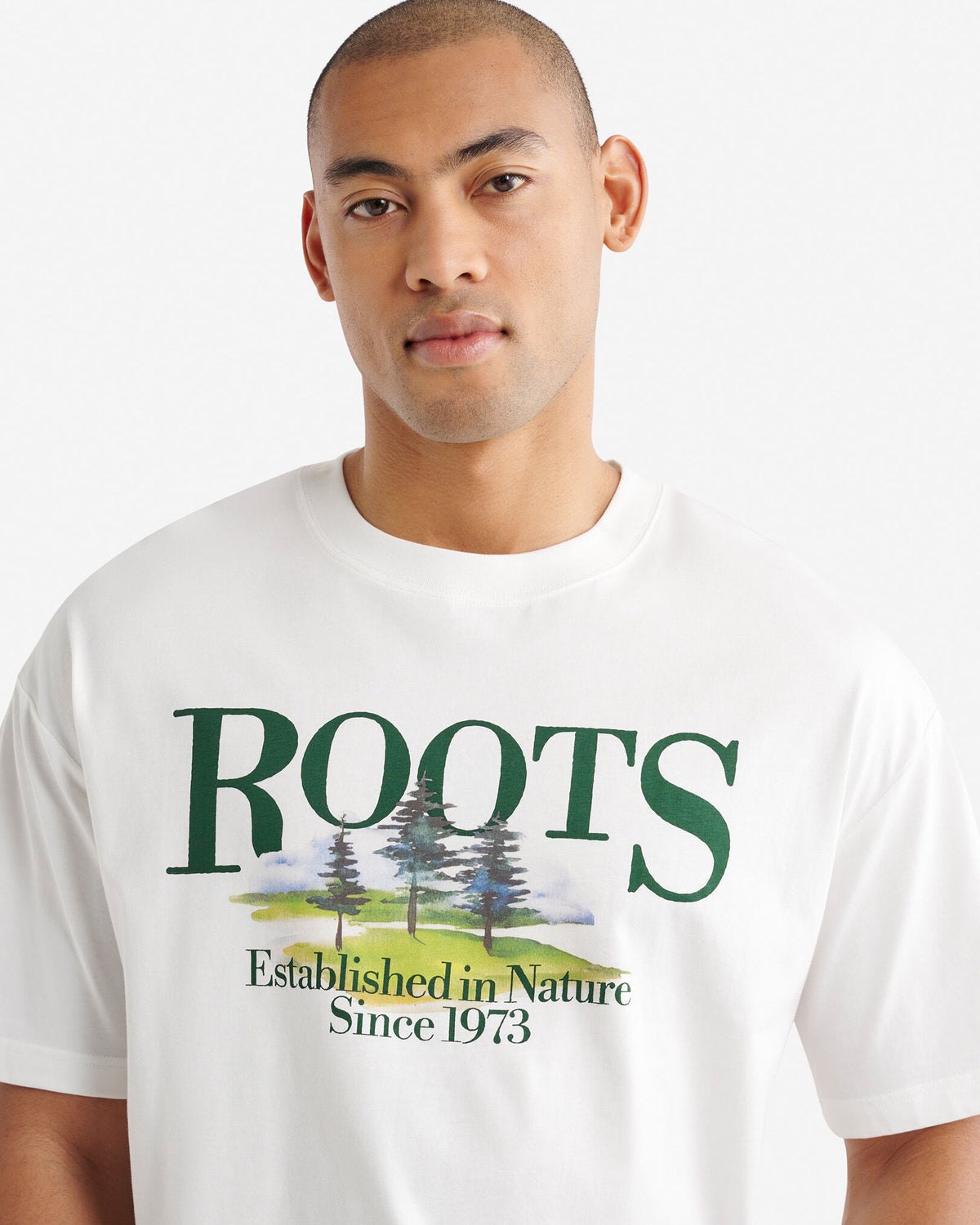 Mens Trailhead T-Shirt / EGRET