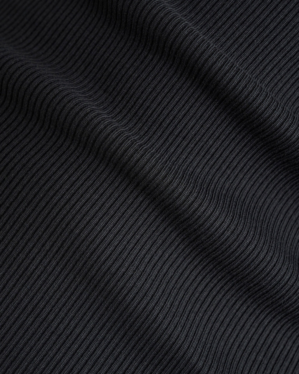 Rib Dress / BLACK