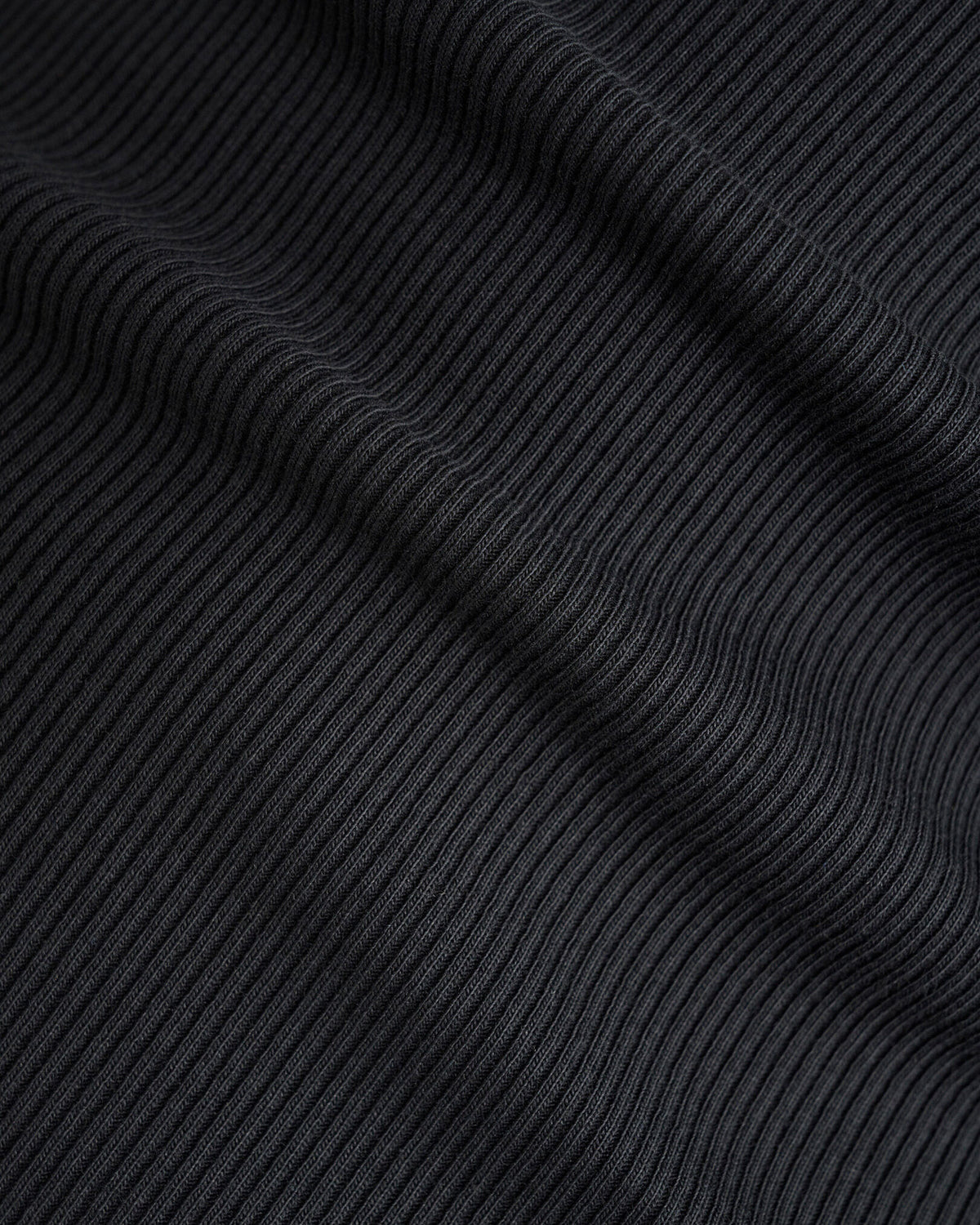Rib Dress / BLACK