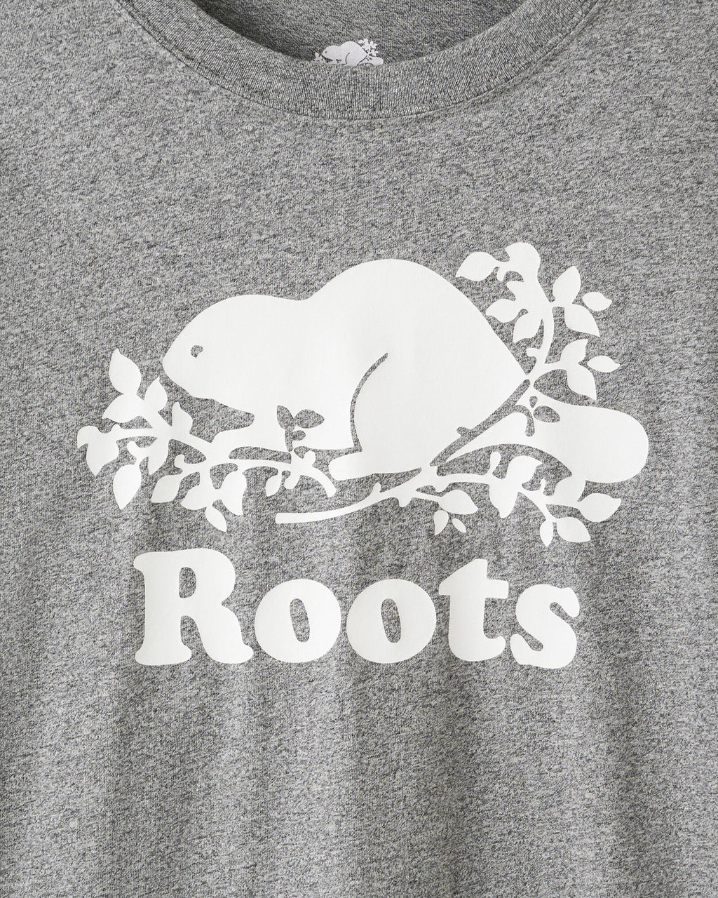 Kids Organic Original Cooper Beaver Long Sleeve T-Shirt / SALT & PEPPER