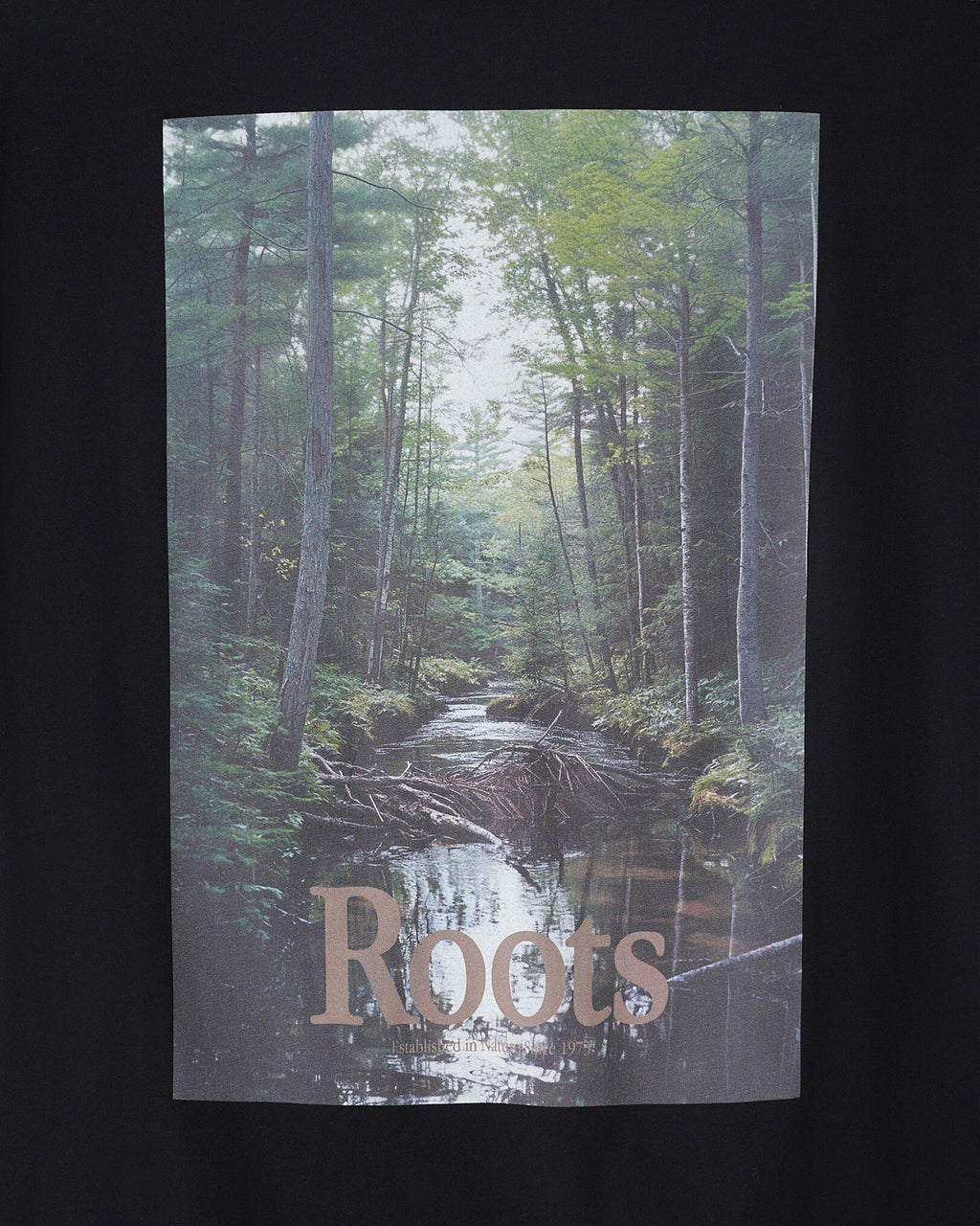 Mens Backtrail T-Shirt / BLACK