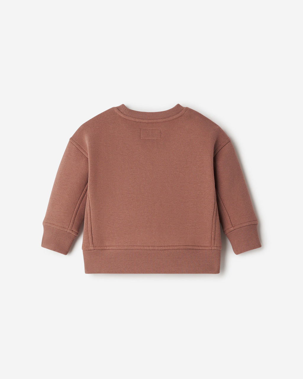 Baby Cloud Crew Sweatshirt / BRICK BROWN