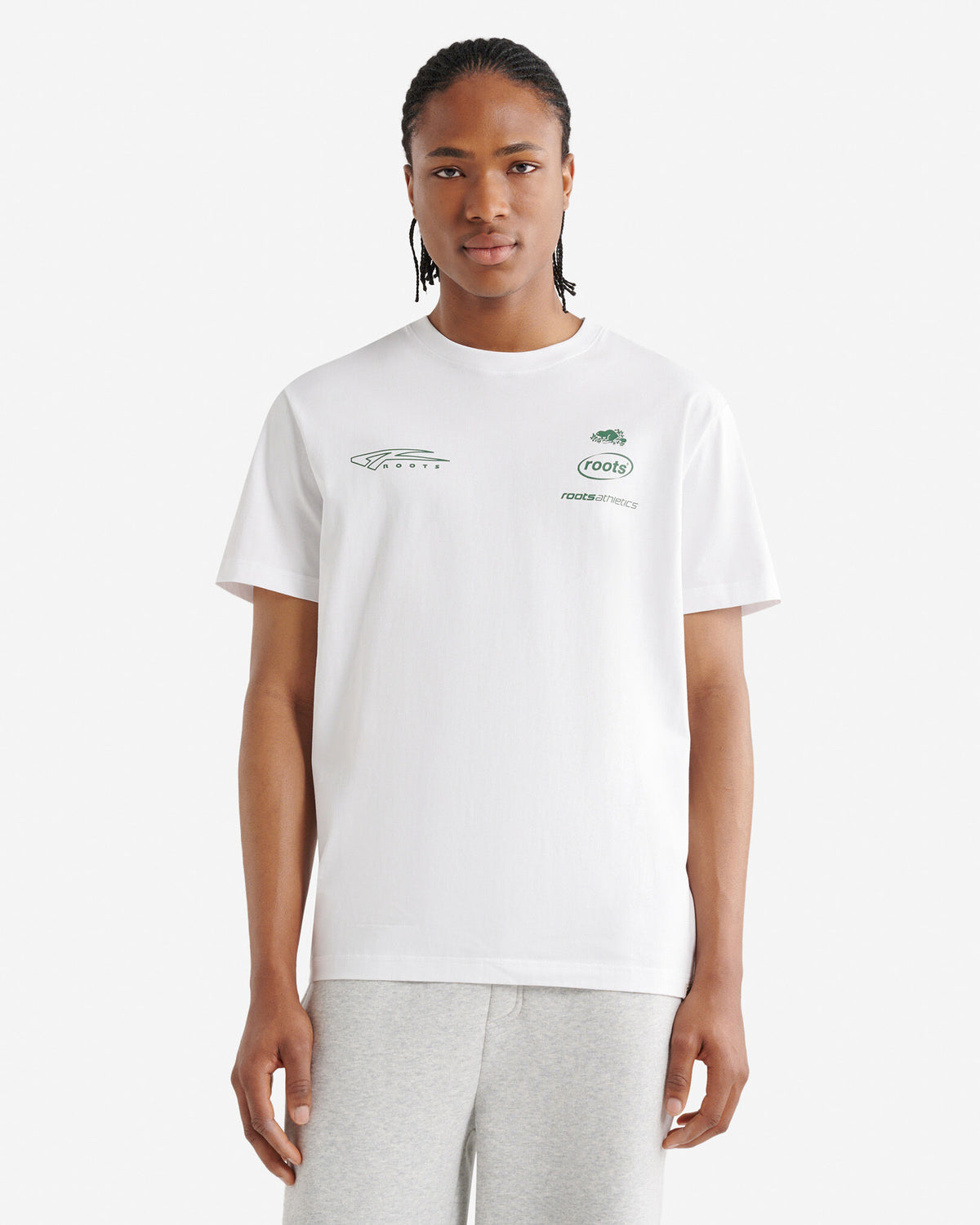 Mens Sponsored By Nature T-Shirt / WHITE