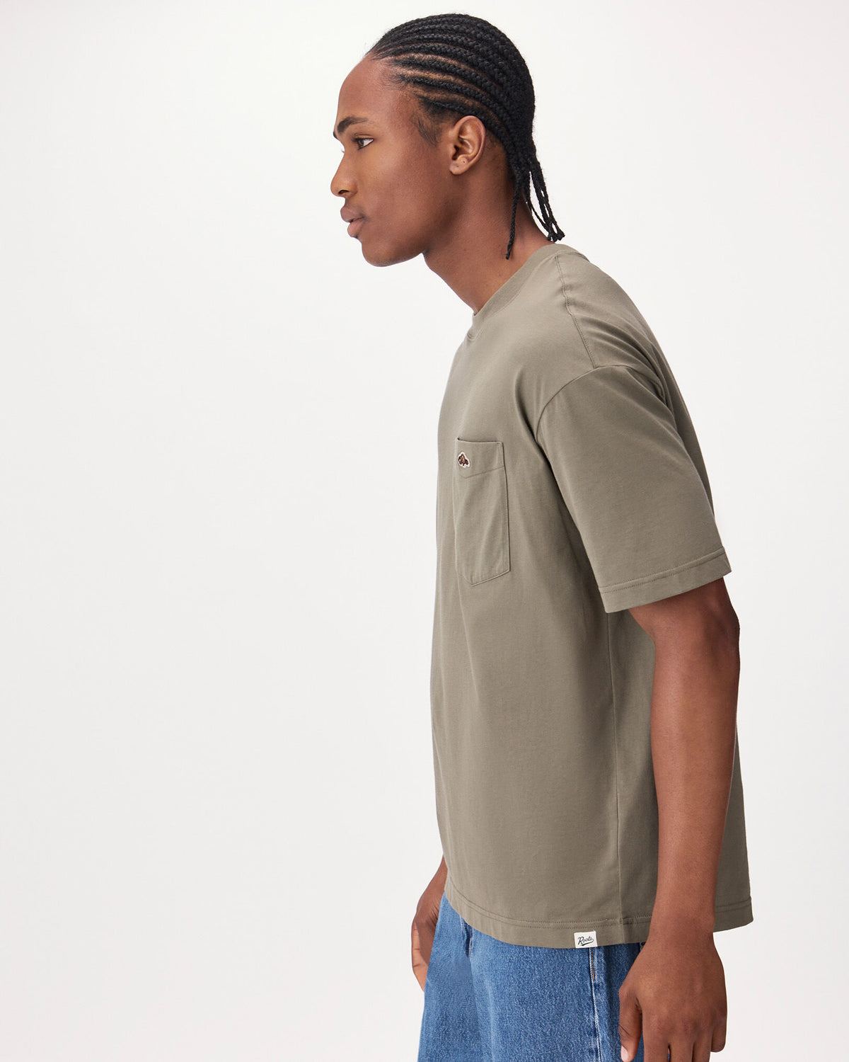 Mens Beavermark T-Shirt / SMOKEY OLIVE