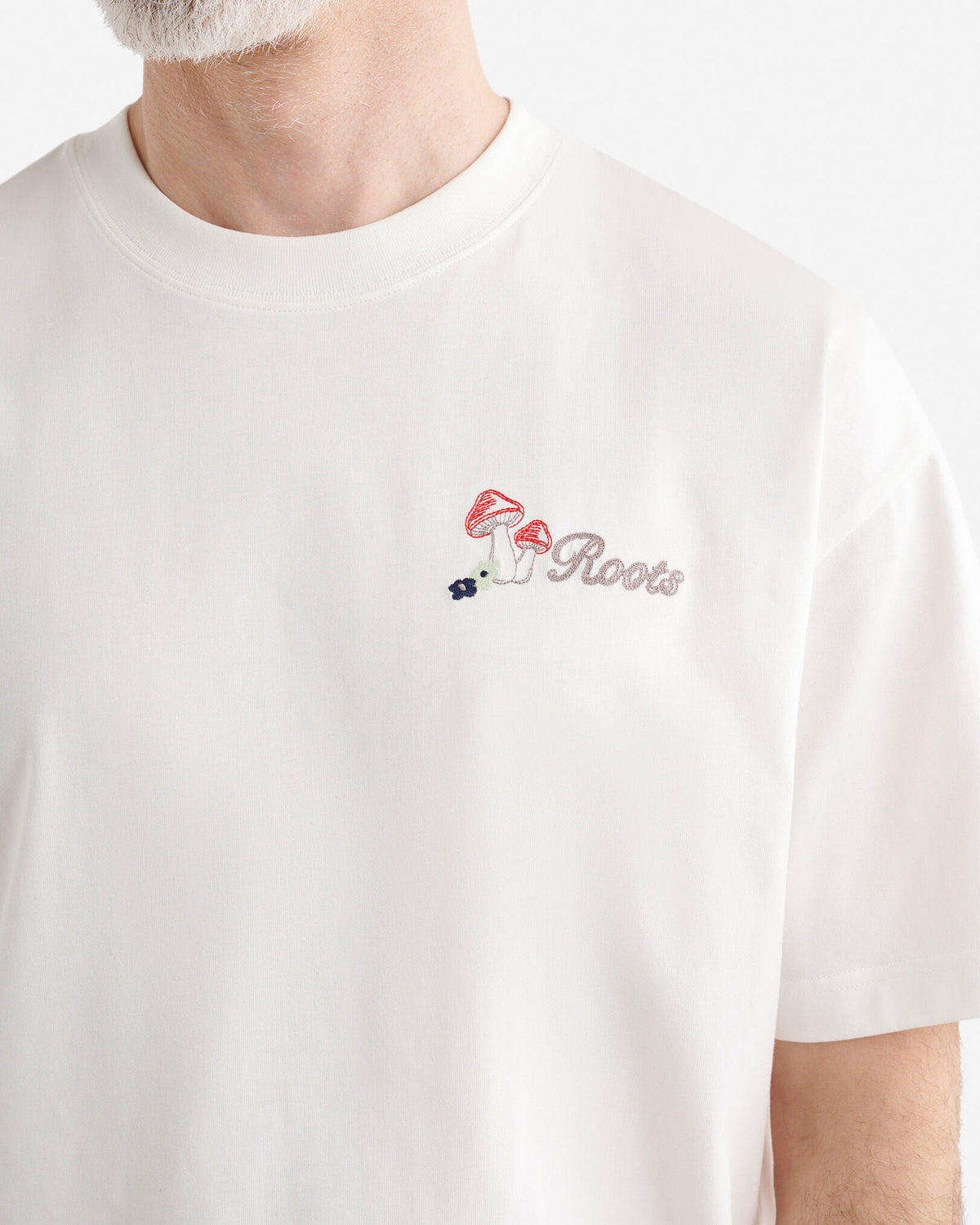 Mens Forager Series T-Shirt / EGRET