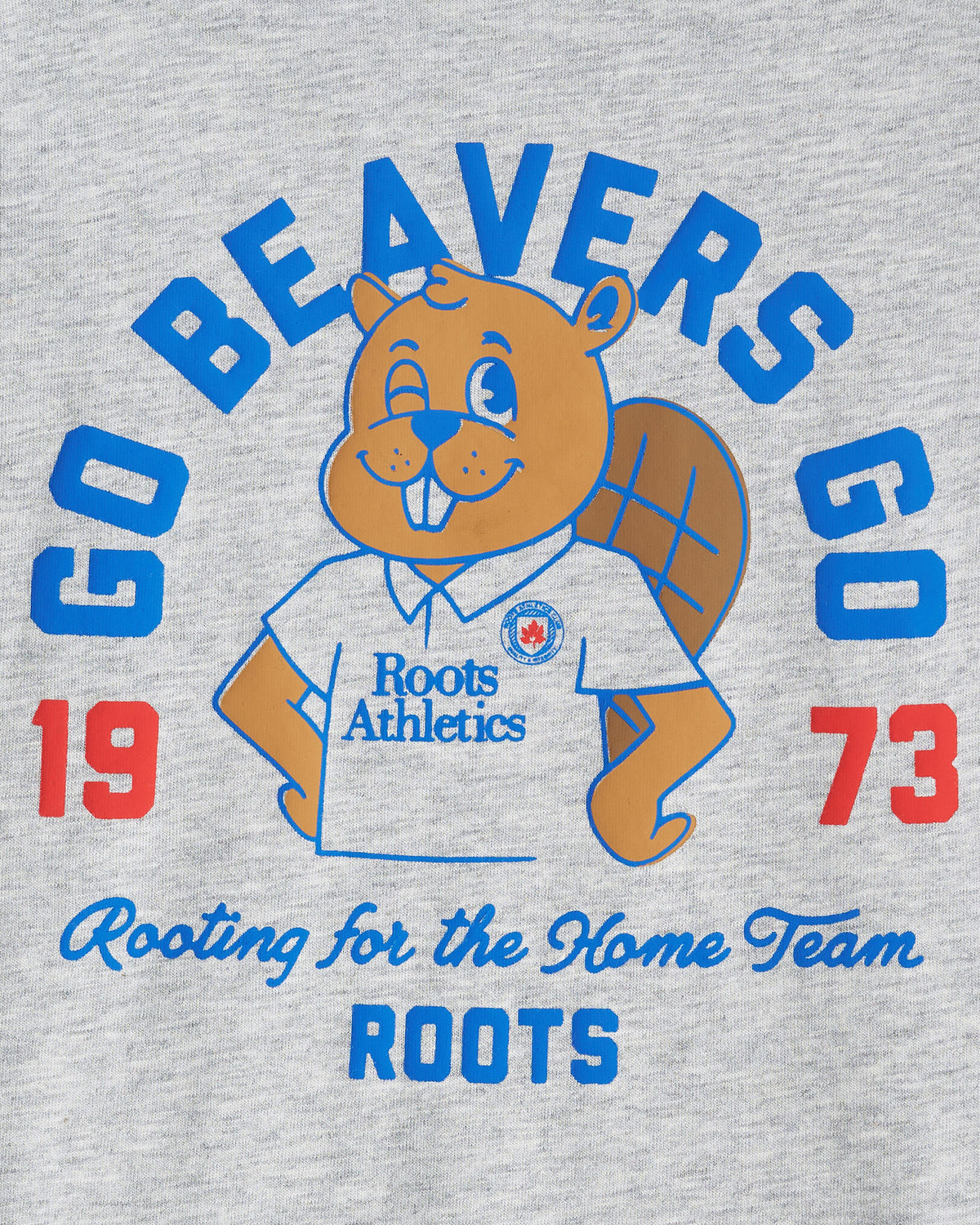 Toddler Beaver League T-Shirt / HEATHER GREY