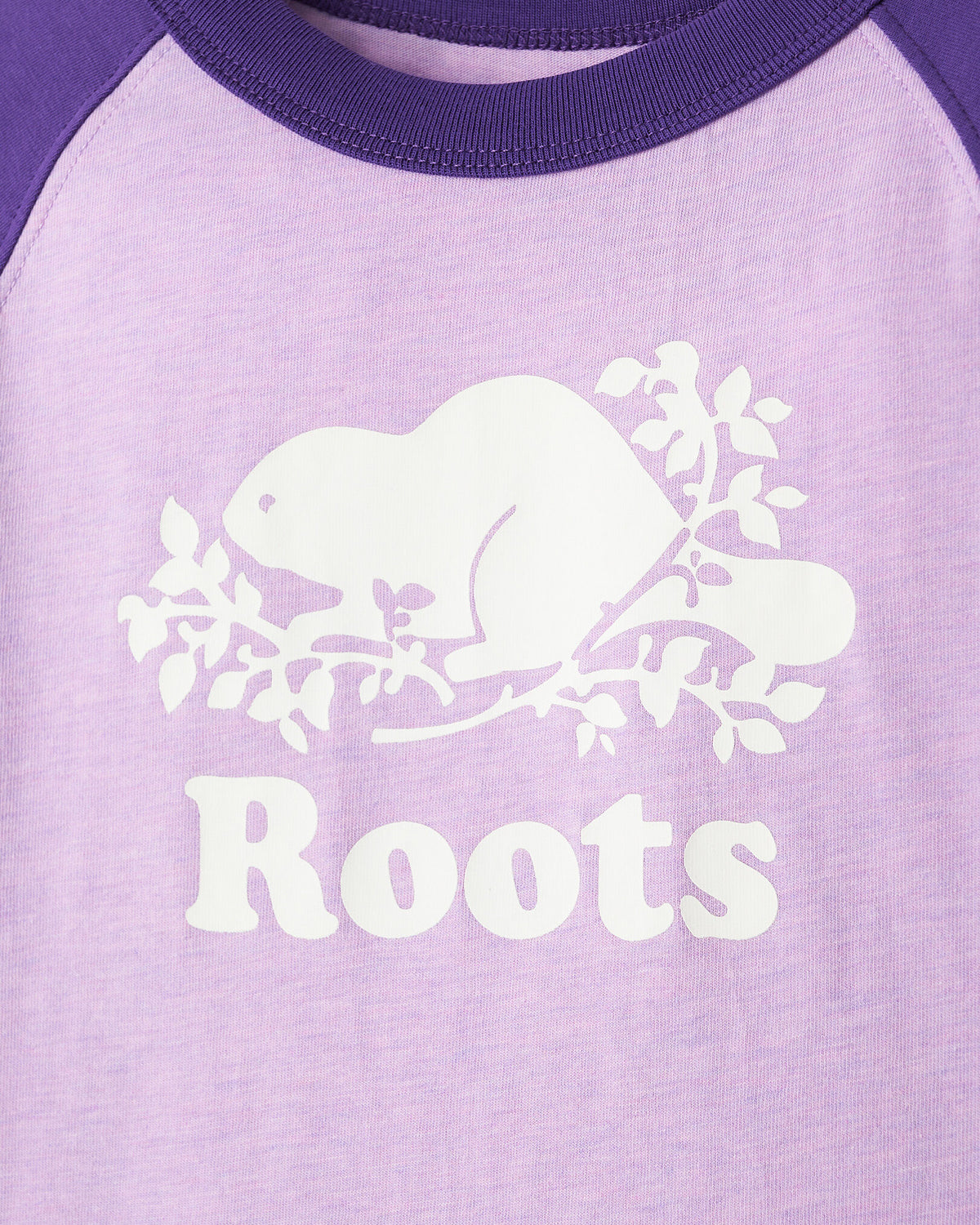 Toddler Cooper Baseball Long Sleeve T-Shirt / VIOLET SKY