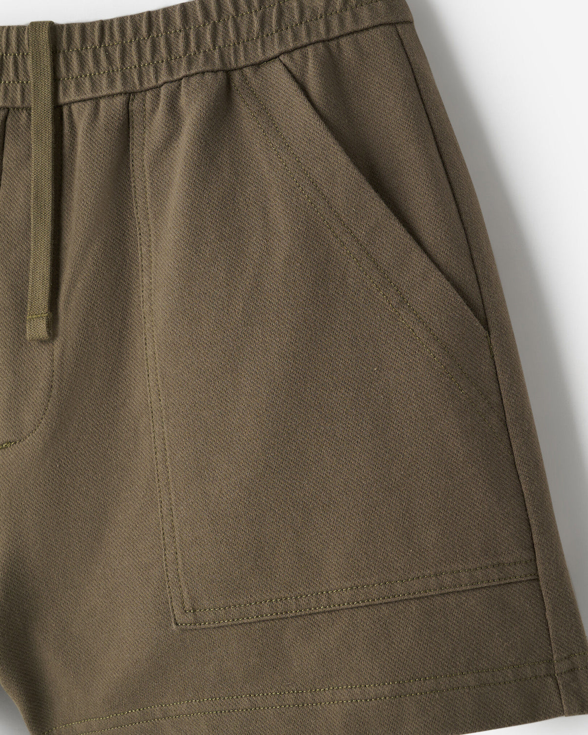 Welland Knit Twill Short 3 Inch / KALAMATA