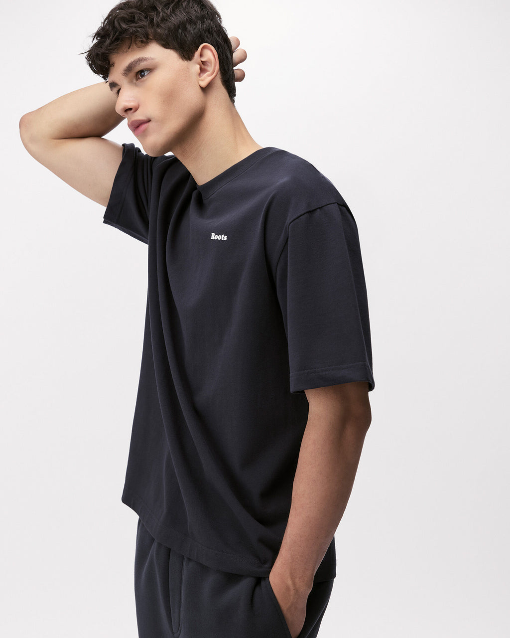 Cloud Relaxed T-Shirt / MIDNIGHT GREY