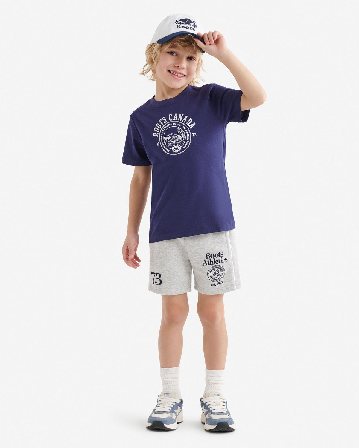 Kids  Lakeview T-Shirt / INDIGO INK