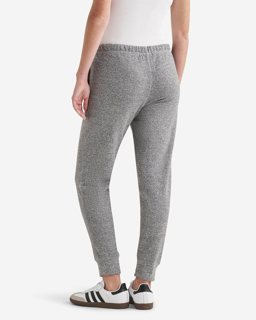 Slim Cuff Sweatpant Short (26 Inch Inseam) / SALT & PEPPER