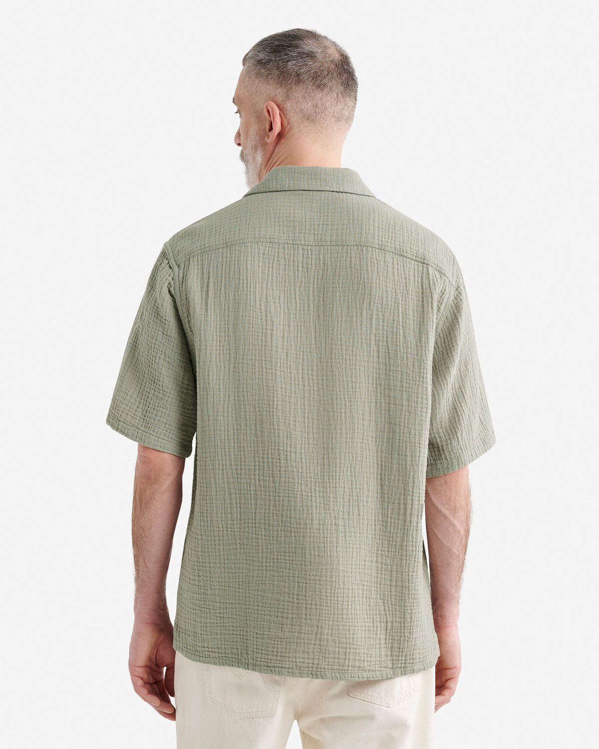 Isla Camp Shirt / SHADOW GREEN