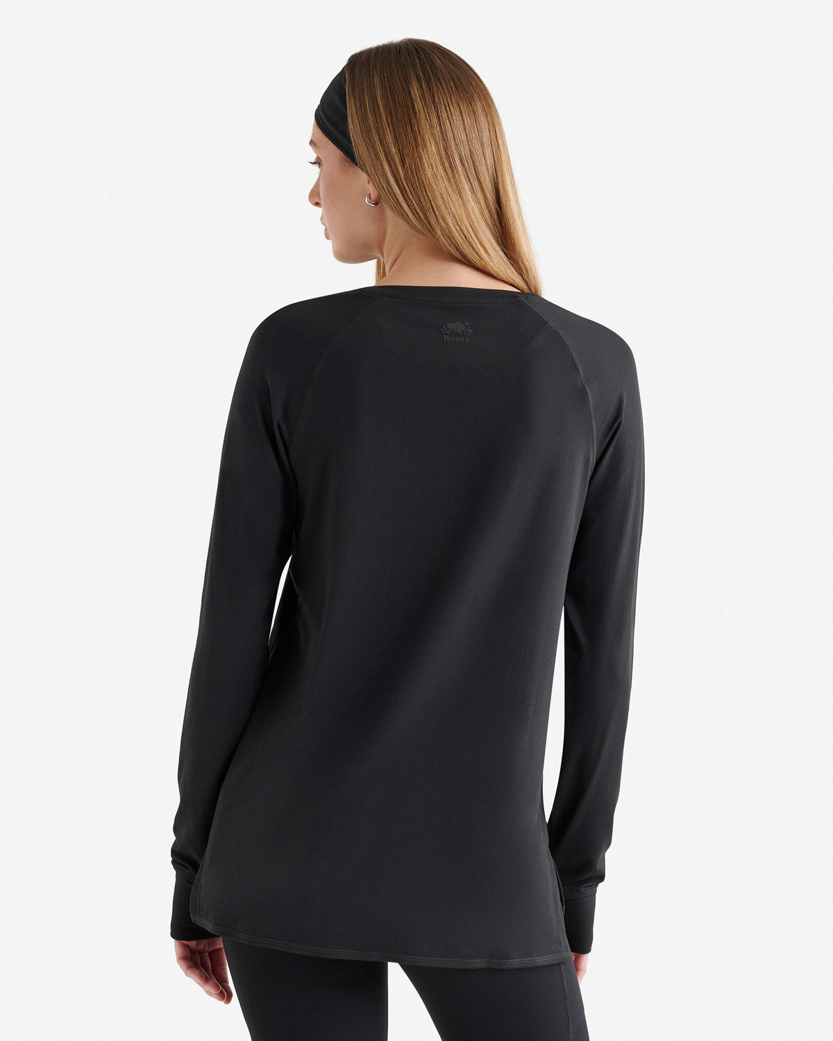 Renew Knit Long Sleeve Top 2.0 / BLACK