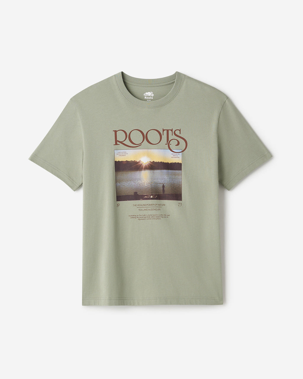 Mens Wilderness Snapshot T-Shirt / SHADOW GREEN