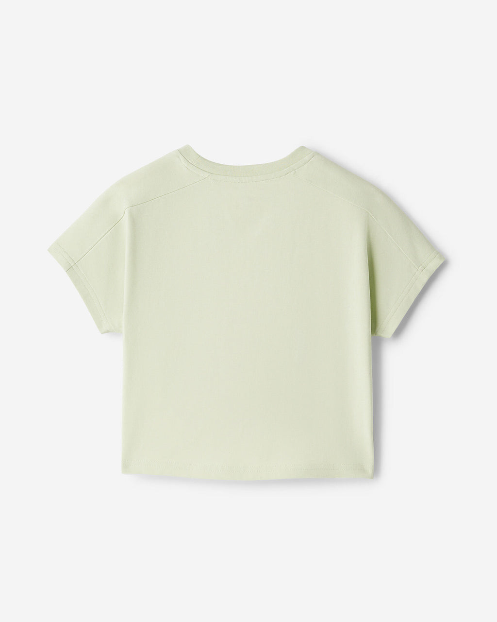 Girls Summer Cloud Boxy T-Shirt / FADED JADE