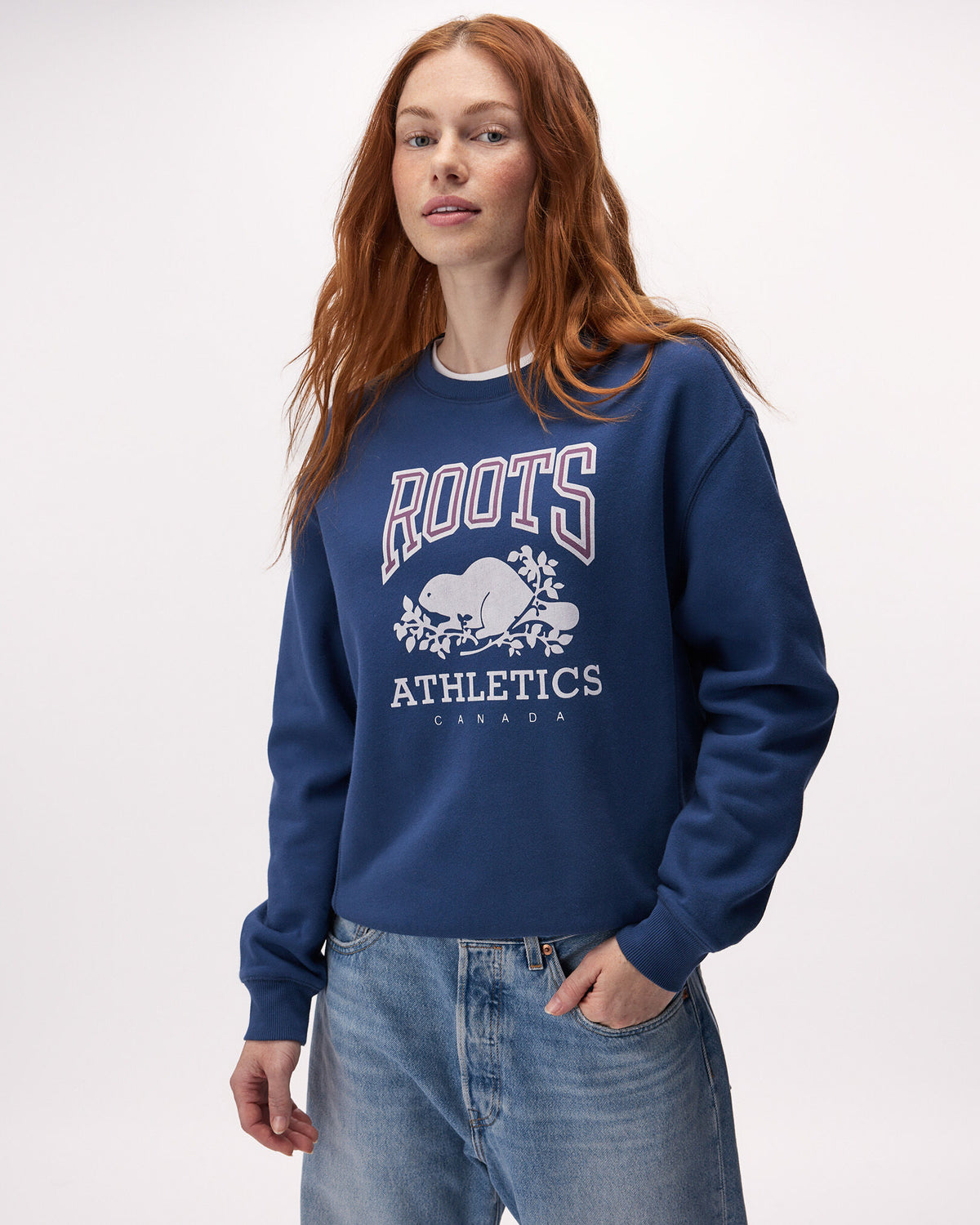 RBA Archive Relaxed Crew / DARK DENIM