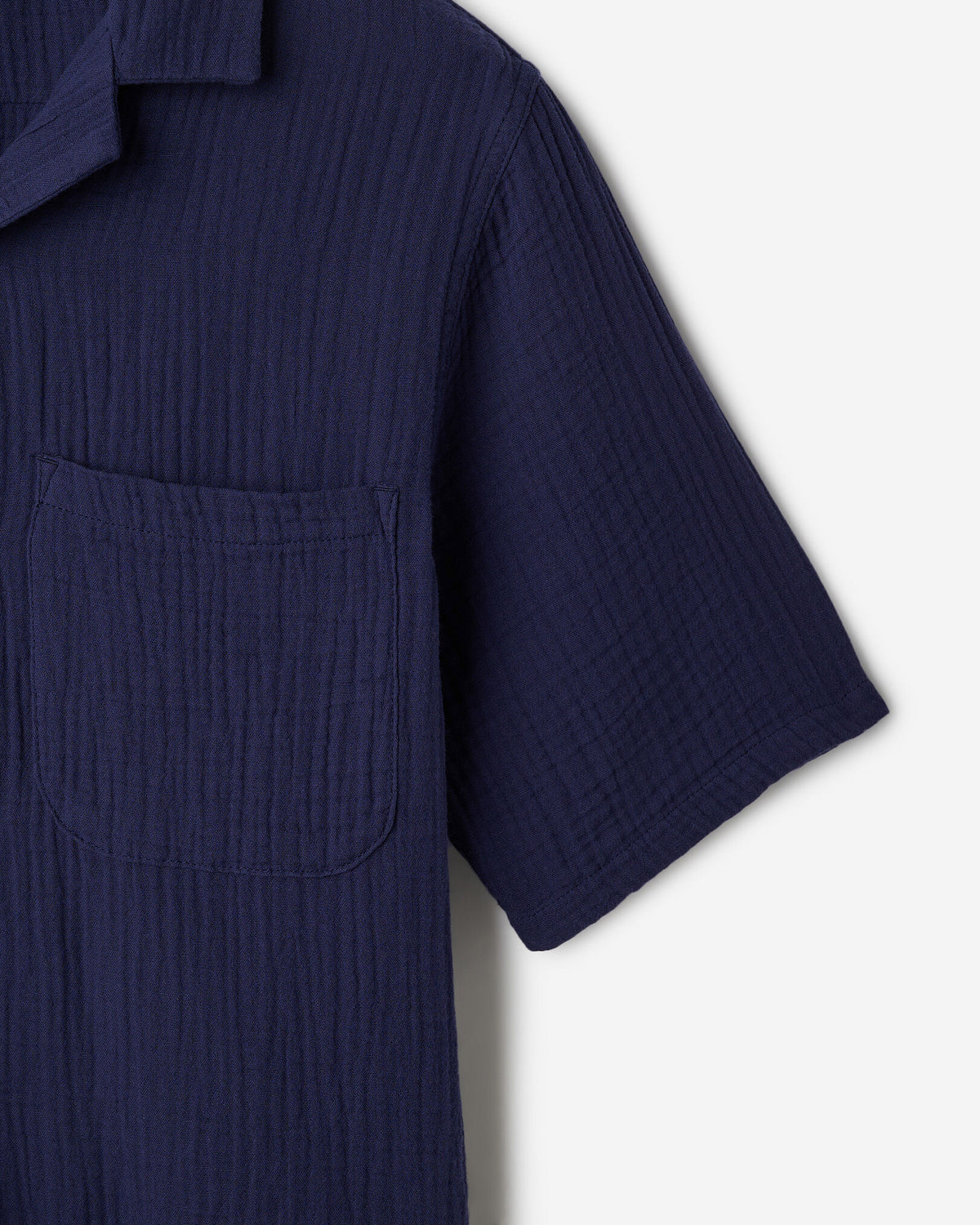 Isla Camp Shirt / INDIGO INK