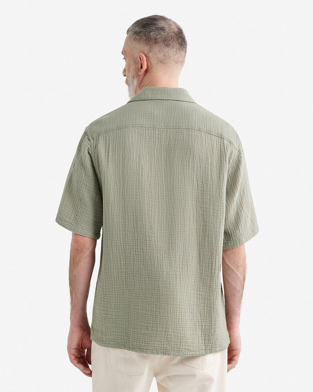 Isla Camp Shirt / SHADOW GREEN